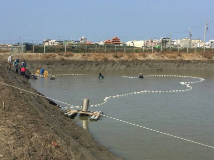 カサネン工業台湾うなぎ養殖場水質浄化